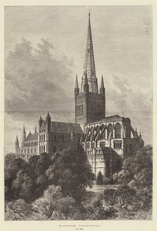 Norwich Cathedral by Samuel Read