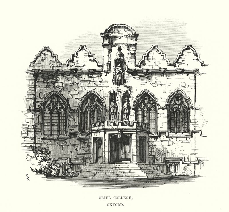 Oriel College, Oxford by Samuel Read