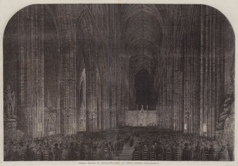 Special Service in Westminster Abbey on Sunday Evening Last by Samuel Read