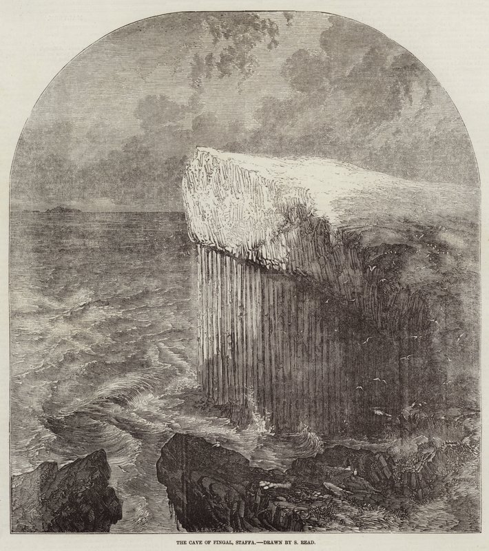 The Cave of Fingal, Staffa by Samuel Read