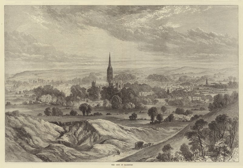The City of Salisbury by Samuel Read