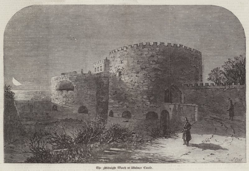 The Midnight Watch at Walmer Castle by Samuel Read