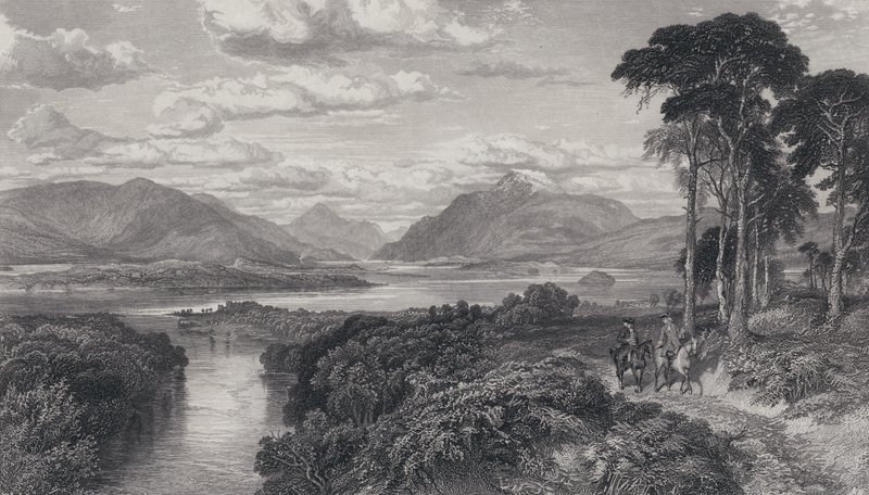 Illustration for Rob Roy by Samuel (after) Bough