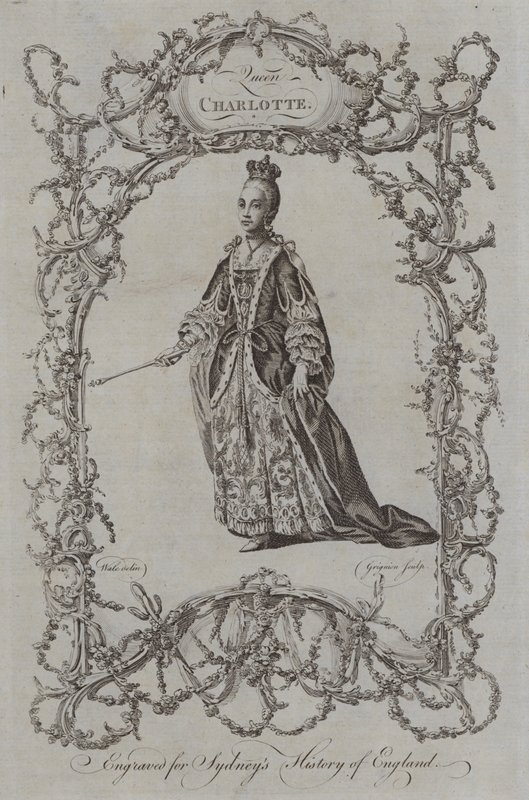Queen Charlotte by Samuel (after) Wale