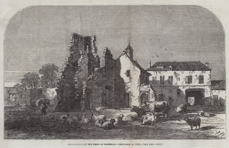 Hougoumont, on the Field of Waterloo by Samuel Read