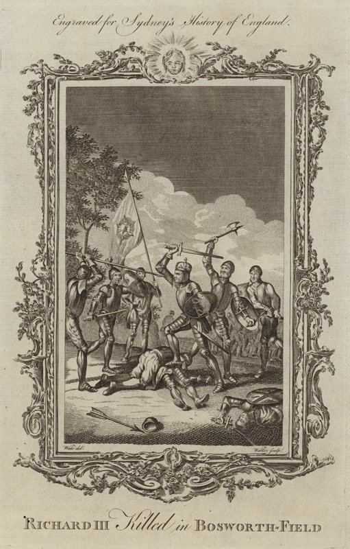King Richard III Killed in Bosworth Field by Samuel Wale