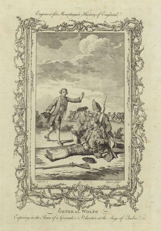 The Death of General James Wolfe by Samuel Wale