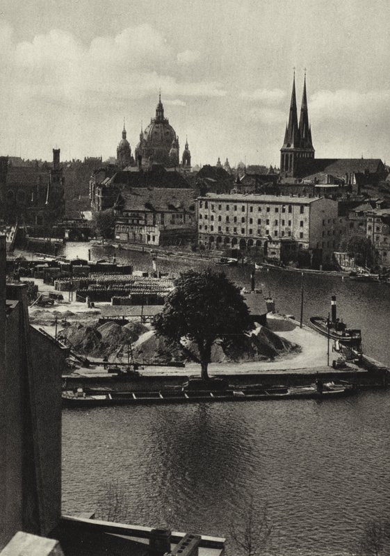Berlin: View of the Spree and the Muhlendamm by Sasha Stone