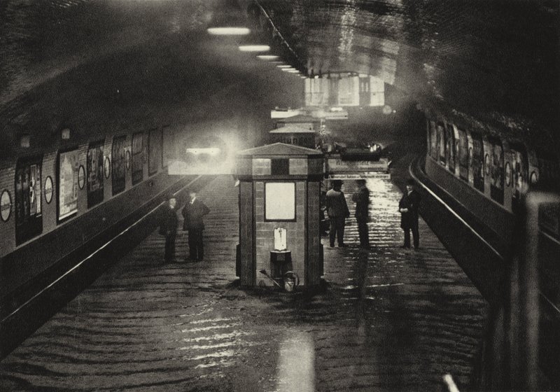 Berlin: Underground Railway Station Inselbrucke by Sasha Stone