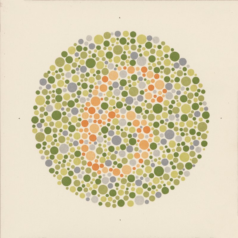 Ishihara Color Test to Detect Colour Blindness by School Japanese