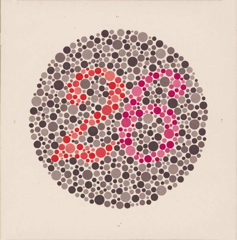 Ishihara Color Test to Detect Colour Blindness by School Japanese