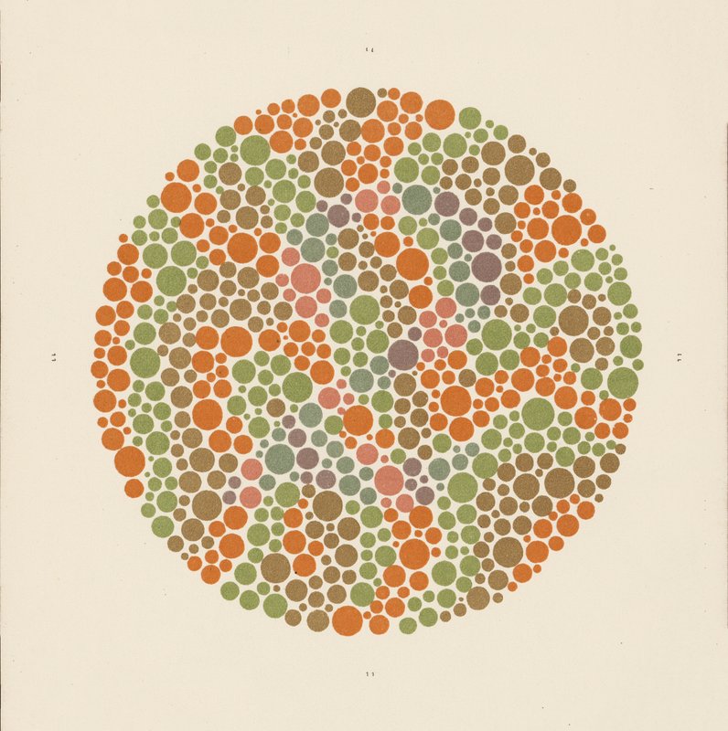Ishihara Color Test to Detect Colour Blindness by School Japanese