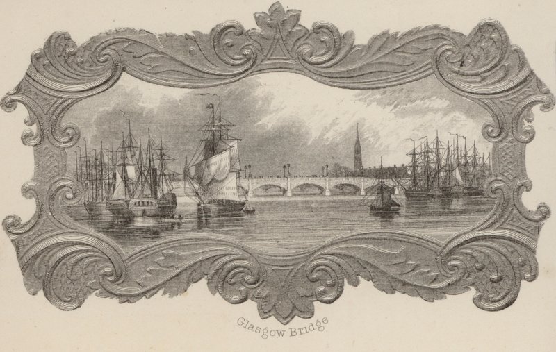 Glasgow Bridge, Scotland by Scottish School