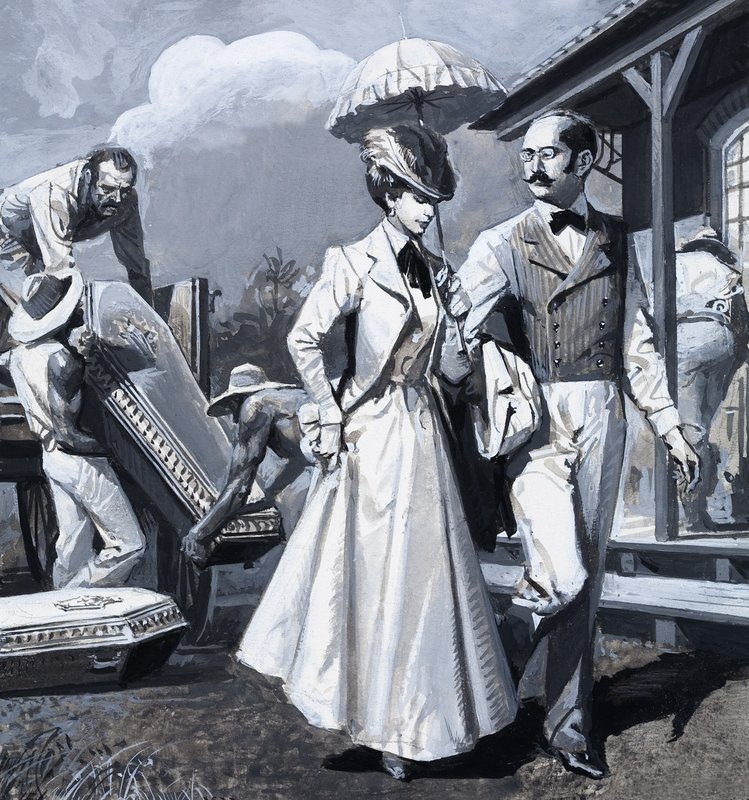 Panama Canal by Severino Baraldi