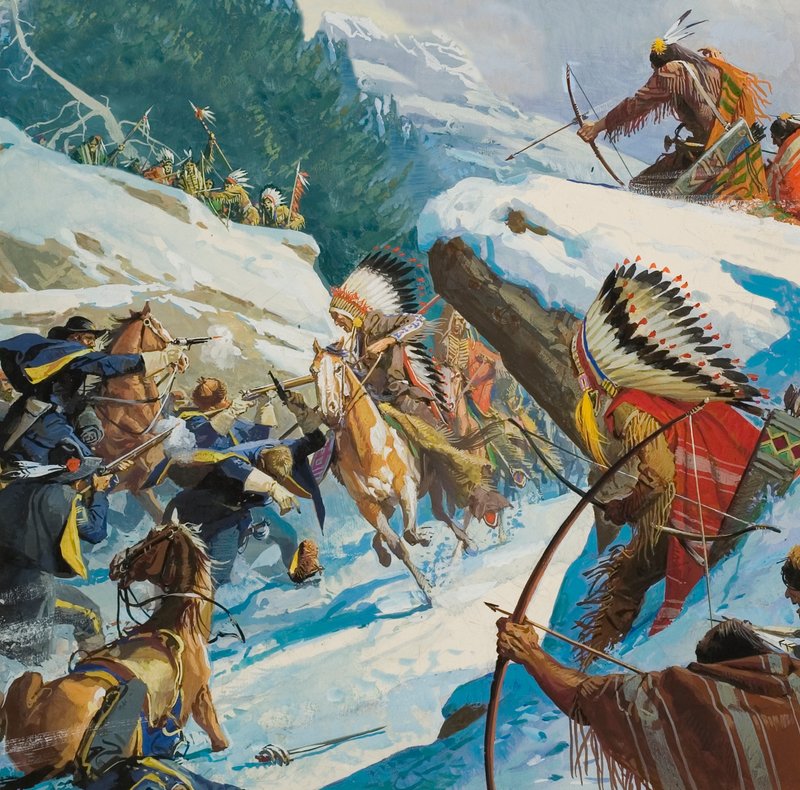 The Fetterman massacre by Severino Baraldi