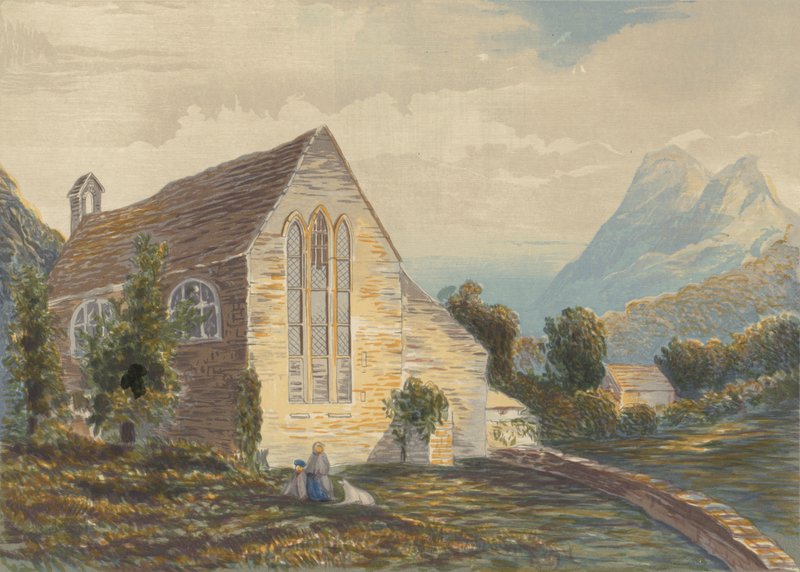 St Mary, Beddgelert, Carnarvonshire by Sidney Corner