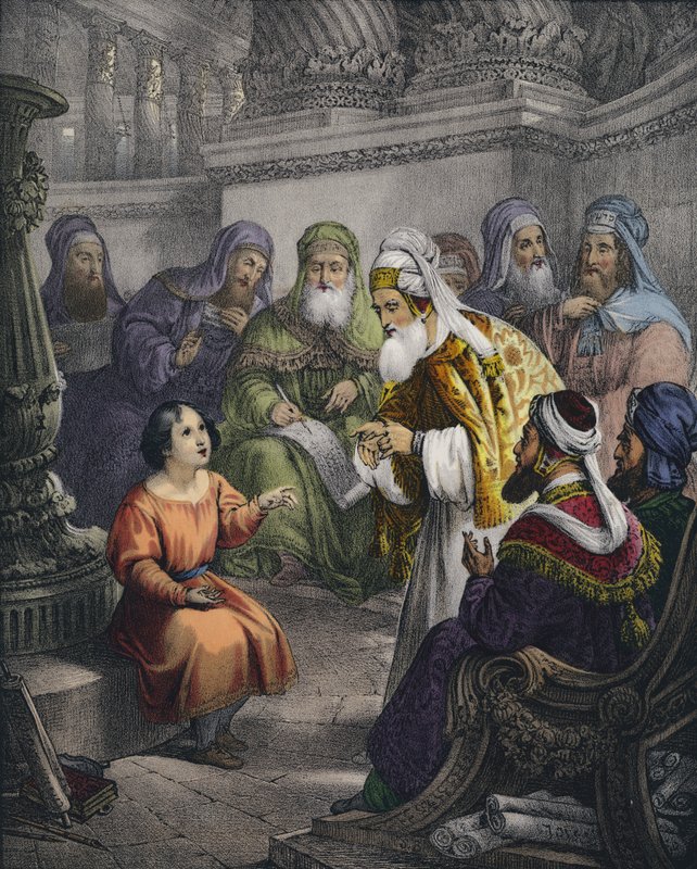 Christ with the Doctors in the Temple by Siegfried Detler Bendixen