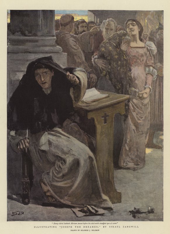 Illustrating Joseph the Dreamer, by Israel Zangwill by Solomon Joseph Solomon