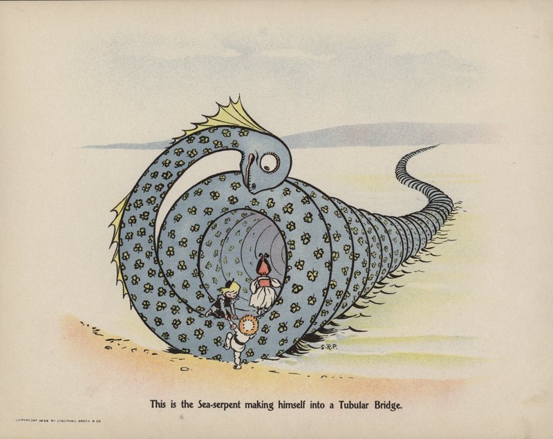 Illustration for Further Doings of the Three Bold Babes by Sophia Rosamond Praeger