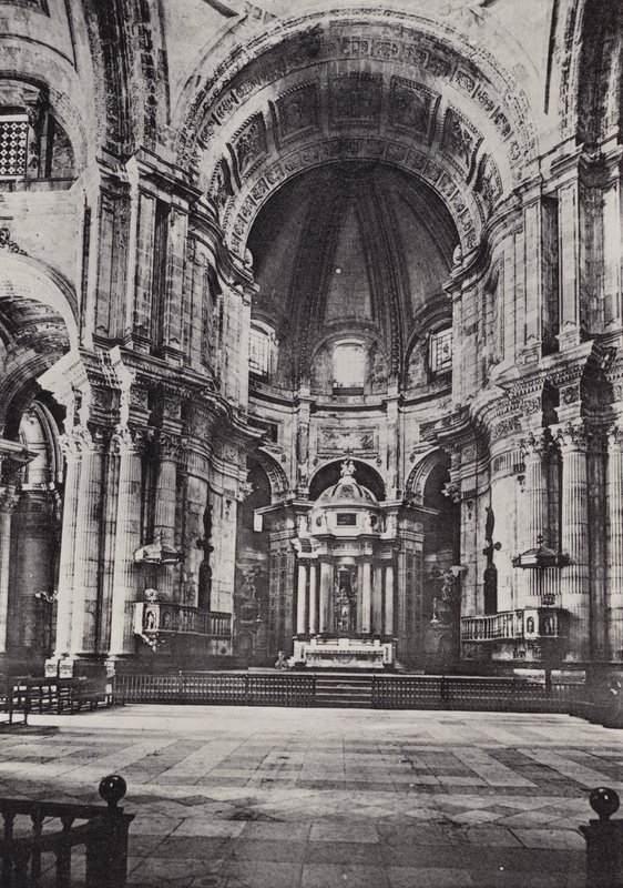Cadiz: Interior of the Cathedral by Spanish Photographer