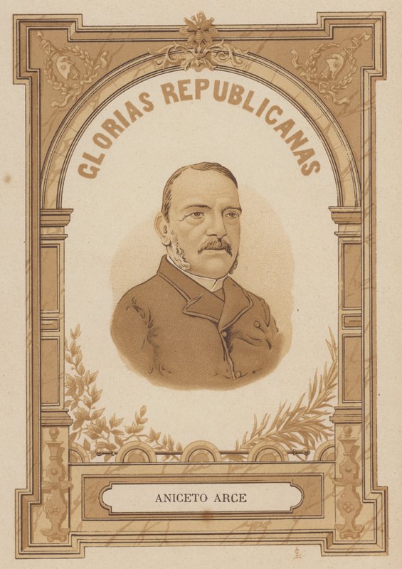 Aniceto Arce, Bolivian politician by Spanish School