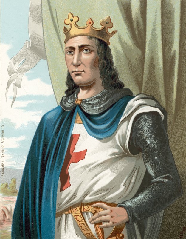 King Louis IX of France, or Saint Louis by Spanish School