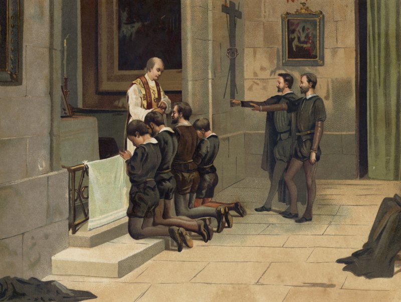 St Ignatius of Loyola, founder of the Jesuits by Spanish School