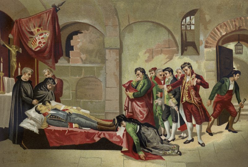The Heroes of the 2nd of May, 1808 by Spanish School
