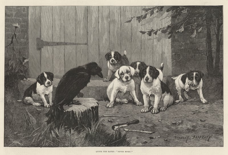 Quoth the Raven, Never More! by Stanley Berkeley