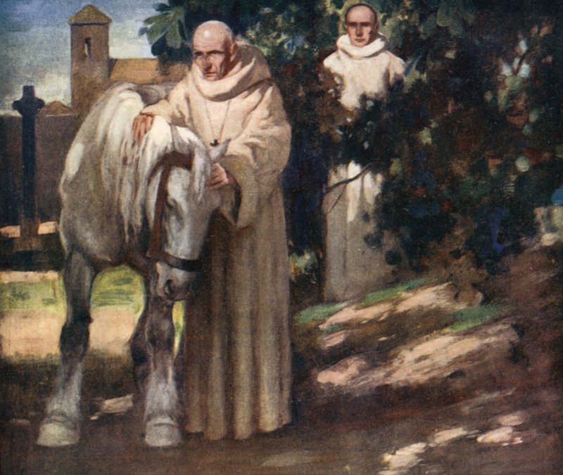 Saint Columba and the White Horse by Stephen Reid