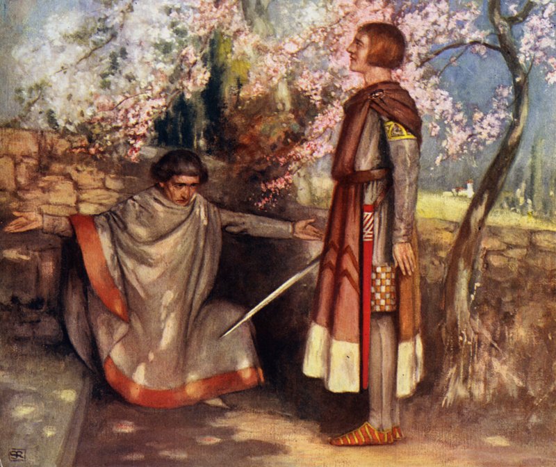 Saint Giovanni Gualberto and the Murderer by Stephen Reid