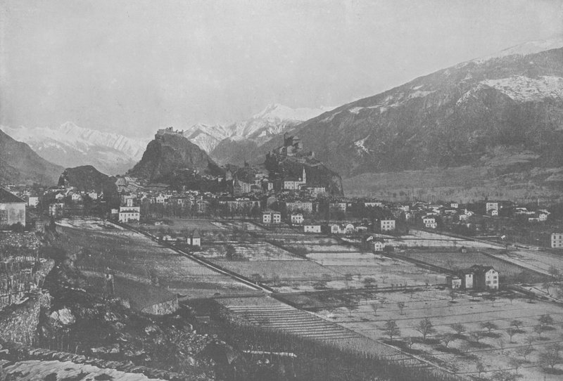 Sion, General View by Swiss Photographer