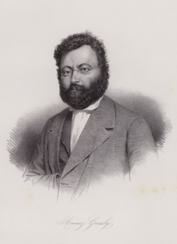 Amanz Gressly, Swiss geologist and paleontologist by Swiss School