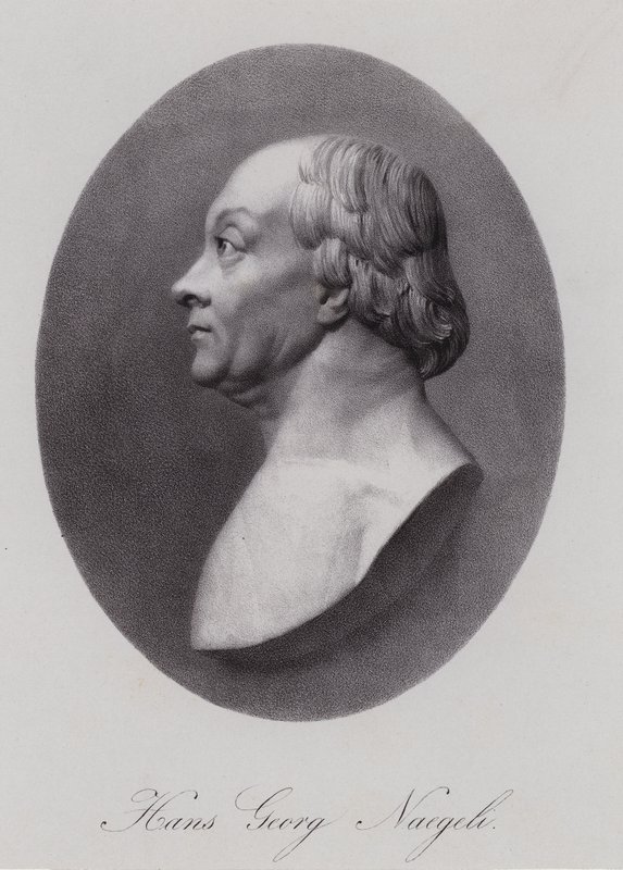 Hans Georg Nageli, Swiss composer and publisher by Swiss School