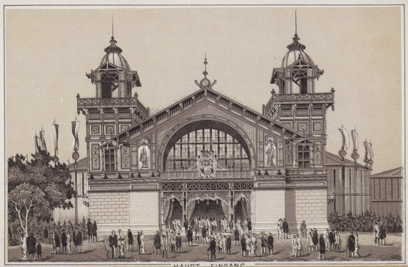 Main Entrance, Swiss National Exhibition, Zurich by Swiss School