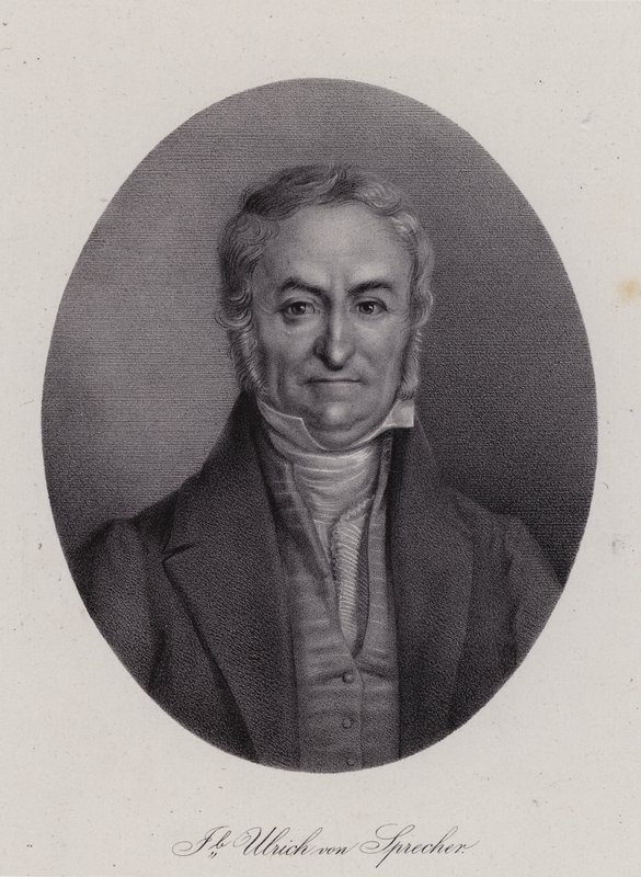 Jakob Ulrich Sprecher von Bernegg, Swiss politician by Swiss School