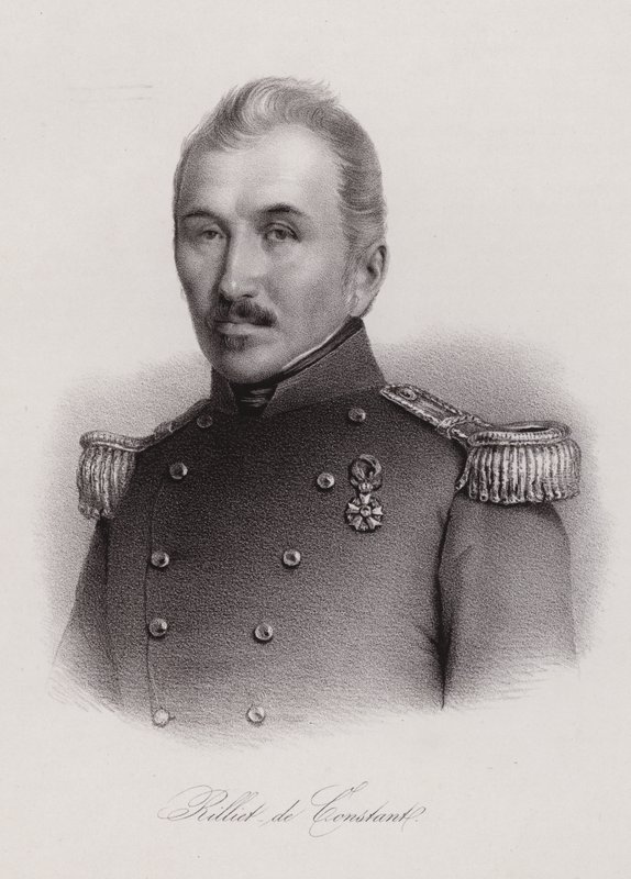 Louis Rilliet of Constant, lieutenant in the French army and politician of Switzerland by Swiss School