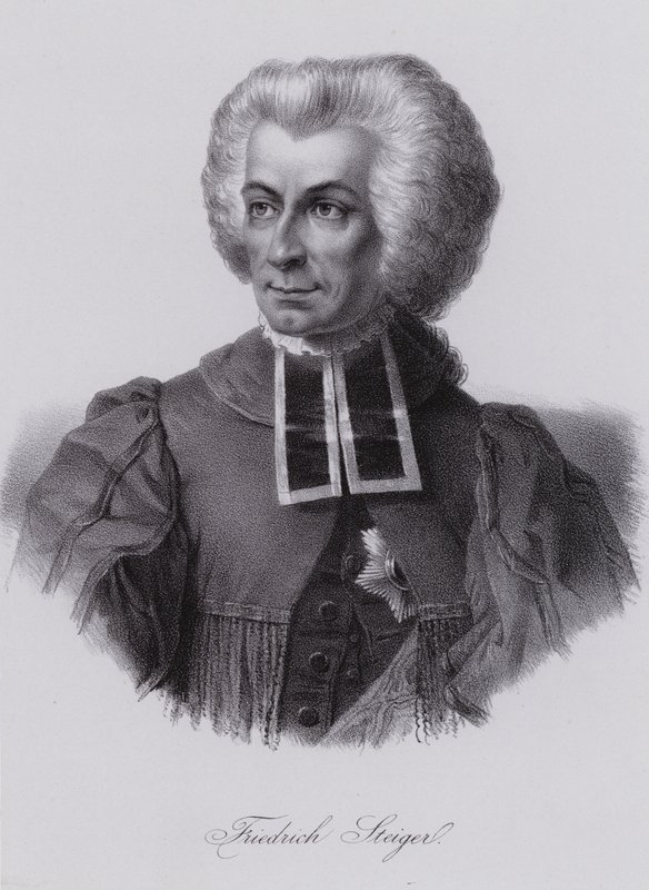 Niklaus Friedrich von Steiger, Swiss politician by Swiss School