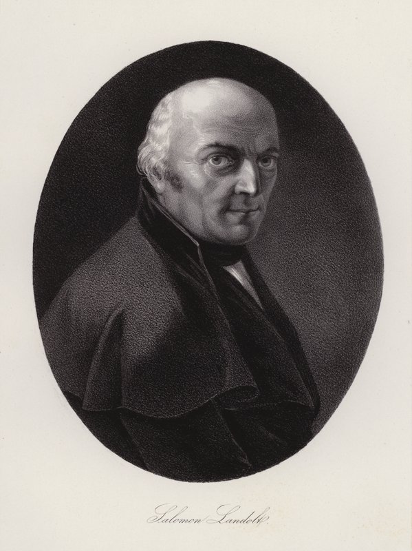 Salomon Landolt, Swiss politician by Swiss School