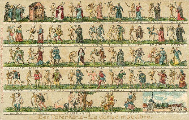 The Dance of Death by Swiss School