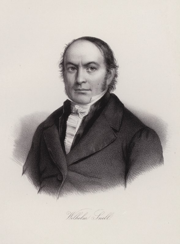 Wilhelm Snell, Swiss professor and politician by Swiss School