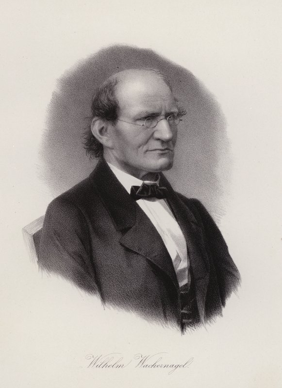 Wilhelm Wackernagel, German-Swiss philologist by Swiss School