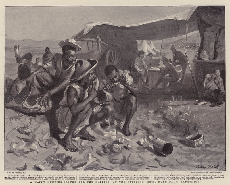 A Happy Hunting-Ground for the Kaffirs, at the Officers
