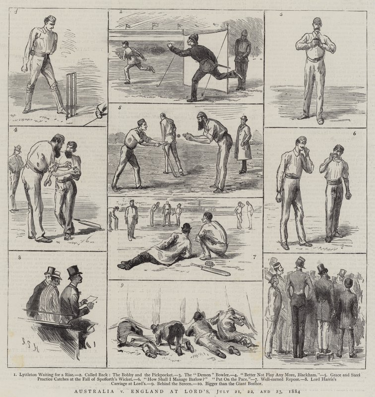 Australia Versus England at Lord