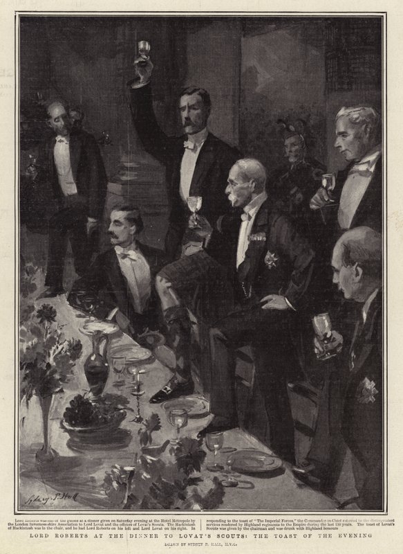 Lord Roberts at the Dinner to Lovat