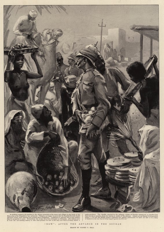 Now, After the Advance in the Soudan by Sydney Prior Hall