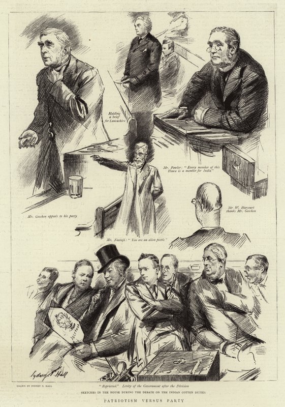 Patriotism versus Party by Sydney Prior Hall