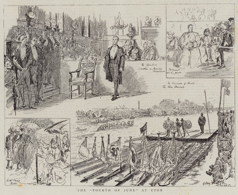 The Fourth of June at Eton by Sydney Prior Hall