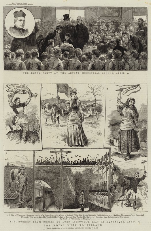 The Royal Visit to Ireland by Sydney Prior Hall