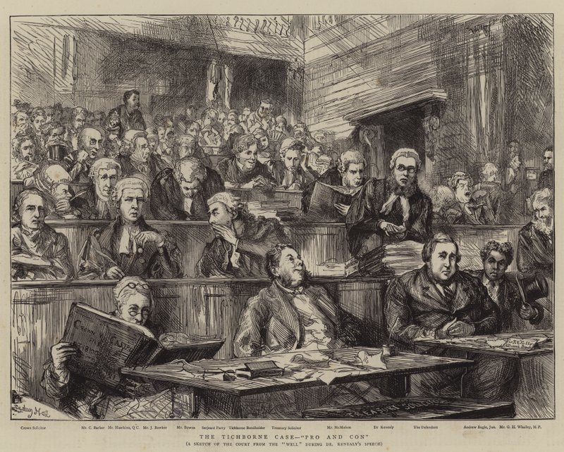 The Tichborne Case, Pro and Con by Sydney Prior Hall